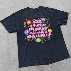 VINTAGE “Age is just a number and mine is unlisted!” Shirt
